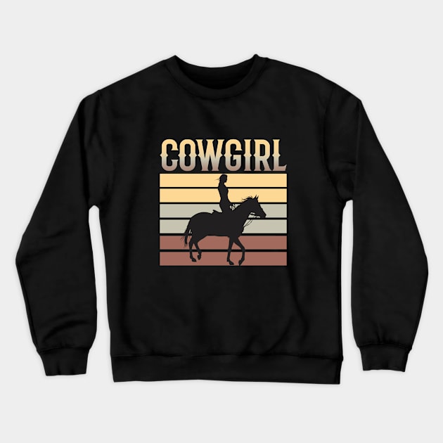 Cowgirl - Cowgirl Crewneck Sweatshirt by Kudostees